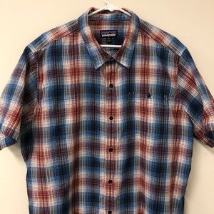 Patagonia plaid men’s shirt